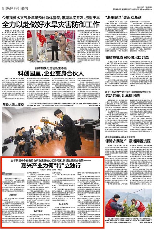 嘉兴产业为何“特”立独行